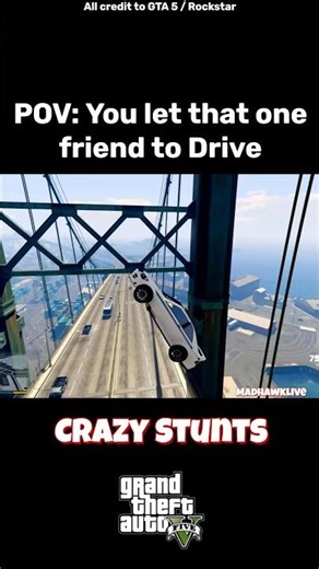World’s Craziest Insane Stunt Ever Caught in GTA 5 😳🔥 #gta #fyp #gta5 #gtaonline #gta5clips