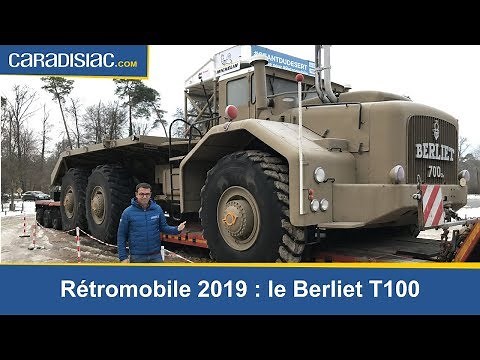Rétromobile 2019: focus sur le Berliet T100