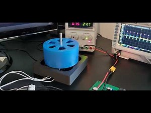 Spinning 3D printed BLDC motor - DIY ESC - Arduino