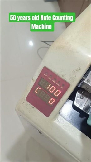 50years old Note Counting Machine|Full High' speed Machine|#machine #repairing #money