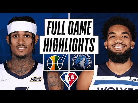 JAZZ at TIMBERWOLVES | FULL GAME HIGHLIGHTS | January 30, 2022