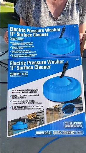 harbor freight 11 inch surface cleaner attachment for pressure washer