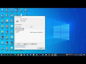 Outlook cannot search email, fix index email outlook