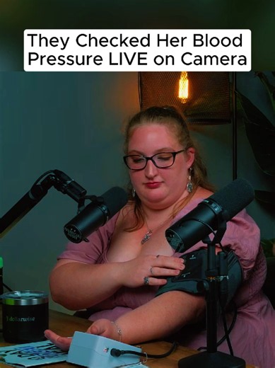 Live On-Camera Blood Pressure Check Sparks Hypertension Concern
