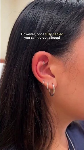 Rook Piercing 101 🪡🤓 #rook #rookpiercing #rookpiercings #earpiercings #piercing