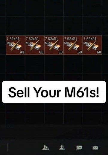 Sell M110s & M61s in Arena Breakout Infinite