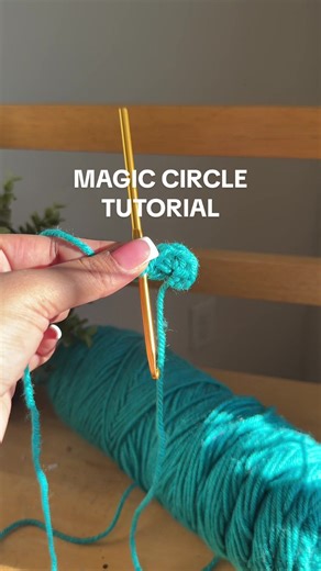 The magic circle explained 🫡✨ save this for later! #beginnercrochet #crochettutorial #crochetforbeginners #fyp