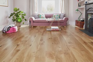 Galleria Professional Engineered European Rustic Oak Flooring 20mm x 190mm Lacquered