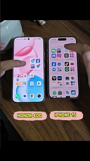 HONOR400 or Iphone15? #foryoushorts #comparison #honor400 #iphone15