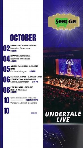 Undertale Live – Tour 2026 🎮🎼