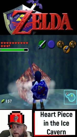 OOT Ice Cavern Heart Container Piece