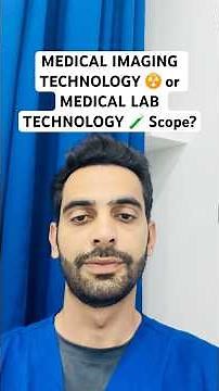 Medical Imaging technology or Medical lab technology Scope #bscradiology #labtechnology #MIT #MLT