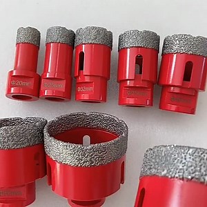 Cone-shaped Finger Bit Vacuum Brazed Diamond Beveling Chamfer Bit for Stone Granite and Marble