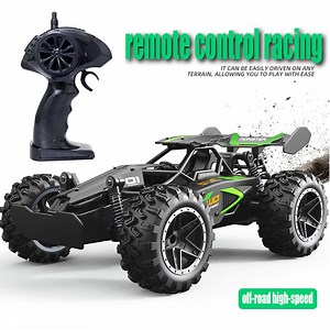 1:18 RC Cars,2.4Ghz 4WD Remote Control Car,20+KM/H High Speed Stunt Vehicle Model,Off-Road Sensing Racing Car,2 Batteries,Truck Toy for Kids - Walmart.com