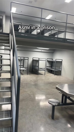 Upstairs looks super sad #fyp #lofiasmr #prisonasmr #asmr #badqualityasmr