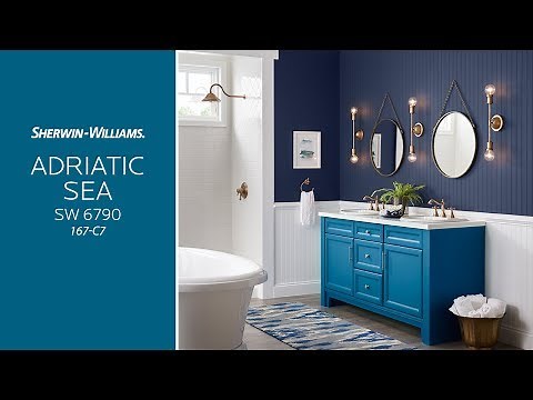 June 2017 Color of the Month: Adriatic Sea - Sherwin-Williams