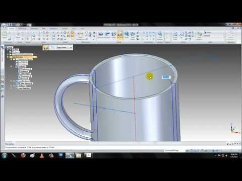 Solid Edge - Coffee Mug