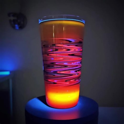 FriT 2o25 PinT. Lava/Canary Fade with Electric Flamingo, BluV, Jet, and some mystery colors. Chopped and Wagged. 300 Bones Shipped to your 🚪. Thank you all for your support 👊