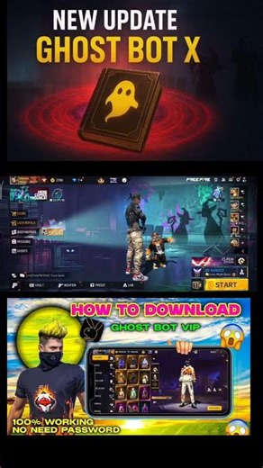 Free Fire Vip Ghost Bot Letest Version Easy Download