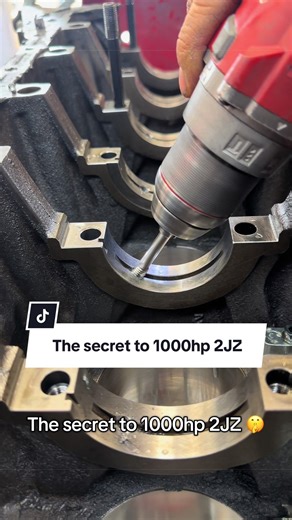 The secret to 1000hp 2JZ 🤫 #enginebuilding #2jz #engine