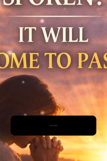 Trust God’s Promise | Prophetic Prayer for Faith. Has God spoken something over your life? Sometimes the promise feels delayed. Sometimes the waiting tests your faith. But remember this truth: Has He spoken, and will He not make it good?” — Numbers 23:19 God is not a man that He should lie. If He promised healing… it will come. If He promised restoration… it will appear. If He promised provision… the door will open. Every word God speaks carries the power to fulfill itself. 🙏 If this prayer enc