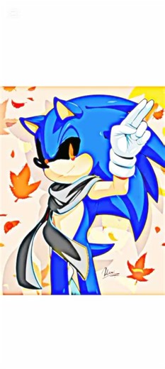 l am blue sonic EXE black