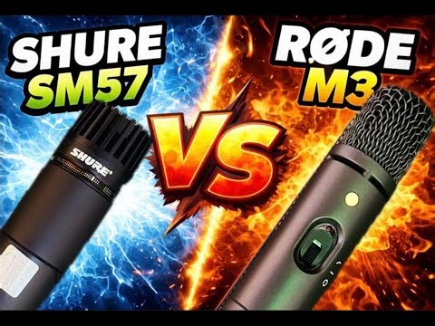 Shure SM57 VS Rode M3 teszt