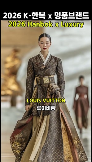 2026 Season K-Hanbok × Luxury Brand Collaboration Fashion Show