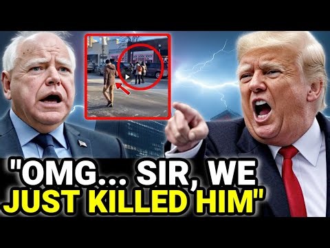 Trump SNAPS BACK After Tim Walz THREATENS HIM With ARMED RIOTERS, Then THIS HAPPENED!!!