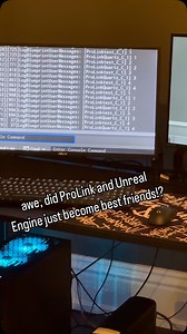 We did it! We've successfully married ProLink and unreal engine :) check out the UTC on them timestamps... locked in tight as can be. :) this is going to be REALLY fun to play with when we start making the content! Im so stoked. | deadmau5