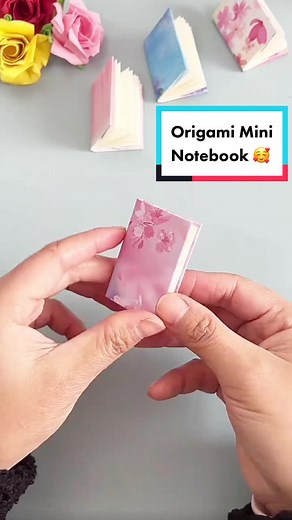 Origami Mini Notebook Tutorial