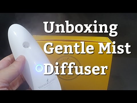 Unboxing & Review - Young Living Gentle Mist Diffuser