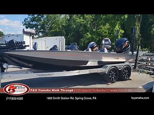 2023 Xpress X21 Pro Bass Boat w Yamaha Vmax 250 SHO @F & S Yamaha and Marine