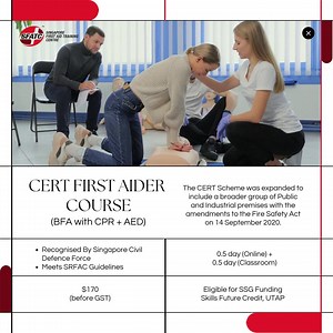 Basic FIRST AID with CPR+ AED course is now officially called CERT...