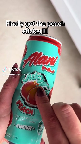 Discover the Alani Peach Sticker Excitement