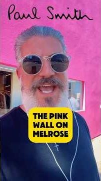 Why Is Everyone Taking Pictures of This Pink Wall?