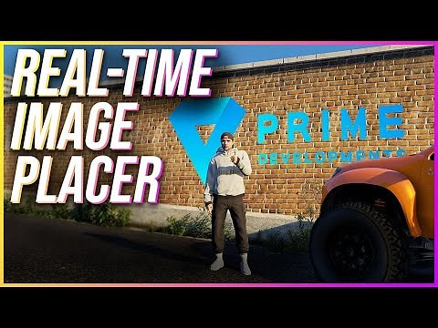 Real-time Image Placer | FIVEM Scripts | PrimeDev | ESX + QBCore + Standalone