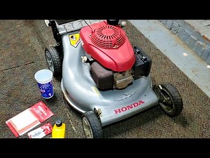 Mantenimiento completo de maquina de cortar pasto marca Honda