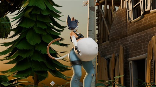 Cate Meowdy X Aliens Aftermath! (Full Render)#XenomorphPregnancy