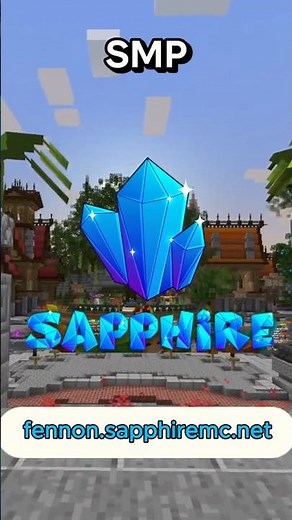 Why YOU Should Come Play Minecraft With Me on Sapphire SMP!