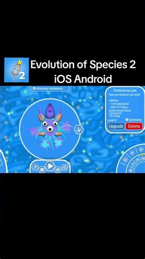 Evolution of Species 2 evolution simulator game spore