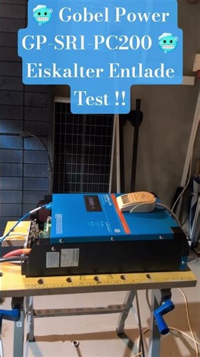 #LiFePO4 - Eiskalter Entlade Test 🥶