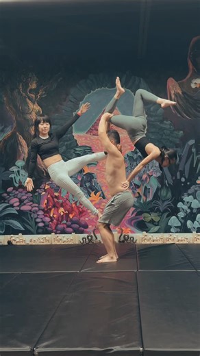 David Ung on Instagram: "AcroYoga is consent in motion. Not a one-time yes, but an ongoing dialogue of listening, adjusting, supporting, and receiving. If the conversation stops, the shape falls. Flyers: @kathyky.fan @alicelau222 Join us for acroyoga every Wednesday and Sunday @cultivateeuphoria #acroyoga #partneryoga #triopose #inversion"