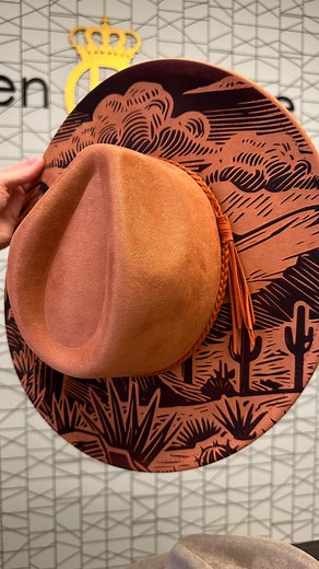 30 reactions · 6 comments | Had to take a moment to share a new product I’ve been testing out - laser engraved wide brim hats! They are so beautiful and I have so many design options to try still. With over 10 colors, they feature an adjustable ribbon inside, so there’s a fit and style for everyone! Stay tuned for more designs - would you like to see these on the website?! #laserengravedgifts #laserengravedhats #hatburning #mesaaz | Queen B Home | Facebook