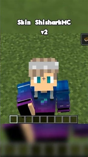 Skin ShisharkMC v2,skin ini ku pakek untuk java #minecraft #shisharkmc #phonk #skinminecraft