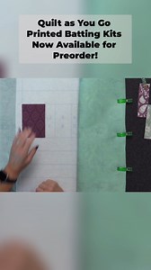 5.5K views · 41 reactions | The "Take it Easy Table Runner" Quilt as You Go Printed Batting Kit is now available for preorder! Easy, Quick, and Accurate #stripologyruler #Stripology #quilt #quilting | GE Designs | Facebook