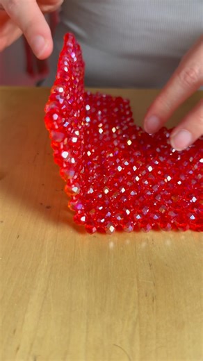 Beaded bag ASMR