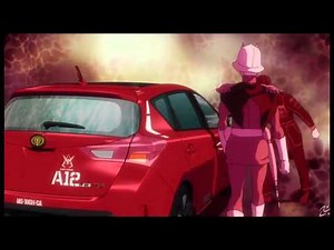 건담 샤아 자동차 광고