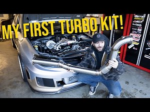 I Built My First Turbo Kit for my Subaru WRX Hatchback!