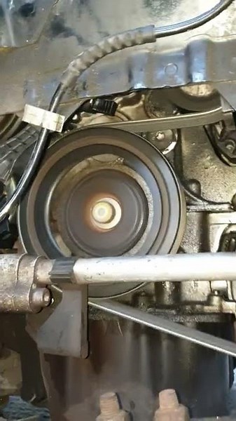 Mini Countryman Noisy Auxiliary Belt Friction Wheel Replacement Job Completed.